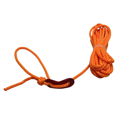 Polyester / Low-Stretch Tent Guylines with Aluminum Adjusters - 6 pack